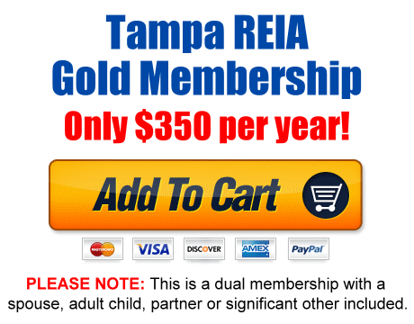 Apply for Tampa REIA Gold Membership Online