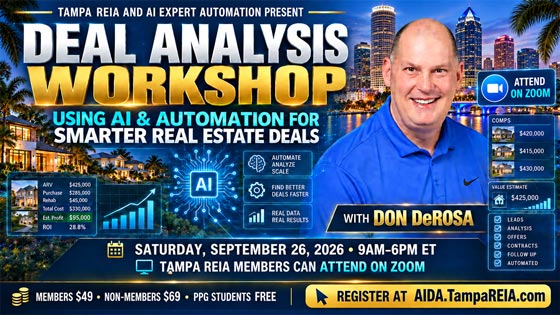 Deal Analysis Workshsop